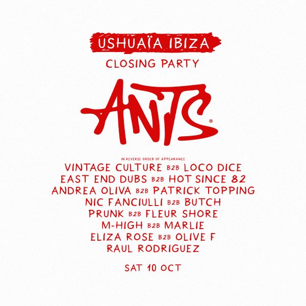 Ushuaïa Ibiza Closing Party
