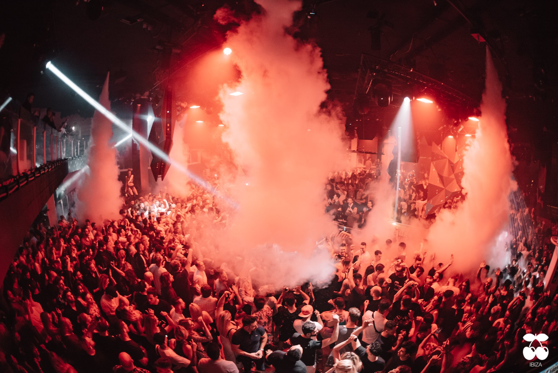 Music on at Pacha Ibiza