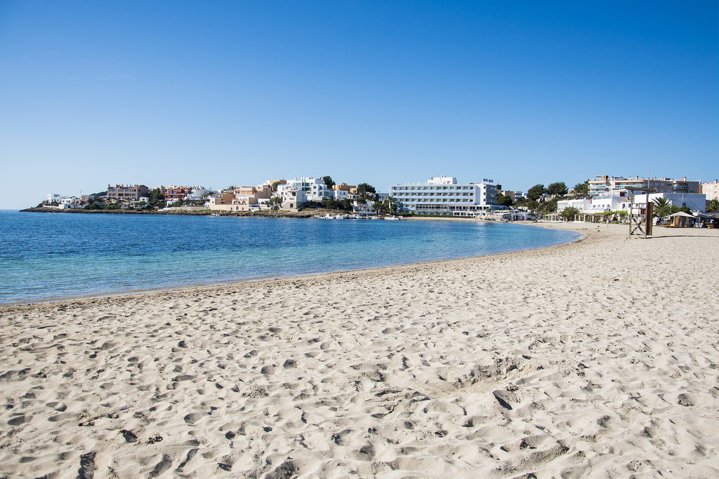 Best Ibiza beaches TALAMANCA, top Ibiza tourism