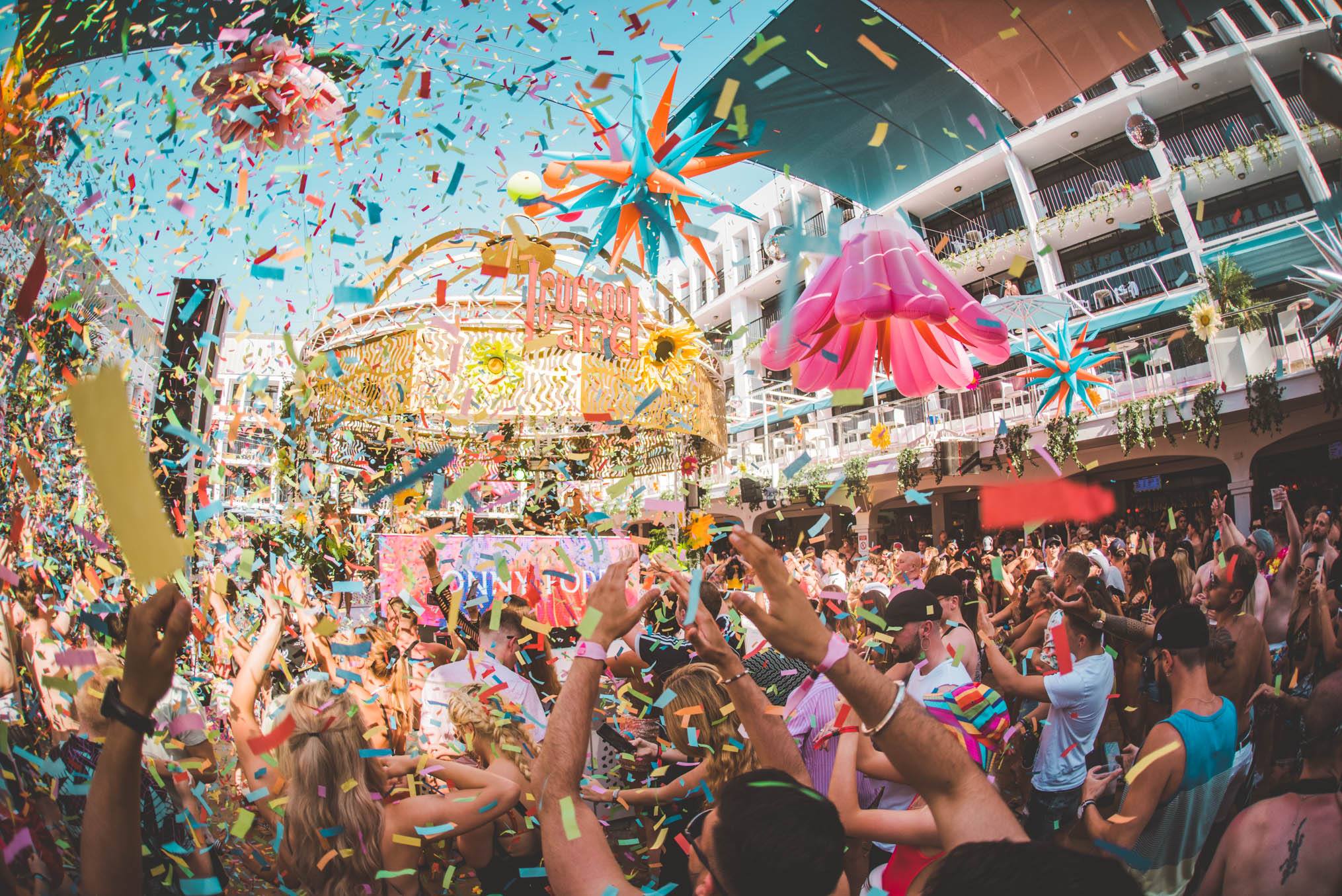 Cuckoo land pool party Tony Fodera, Ibiza party