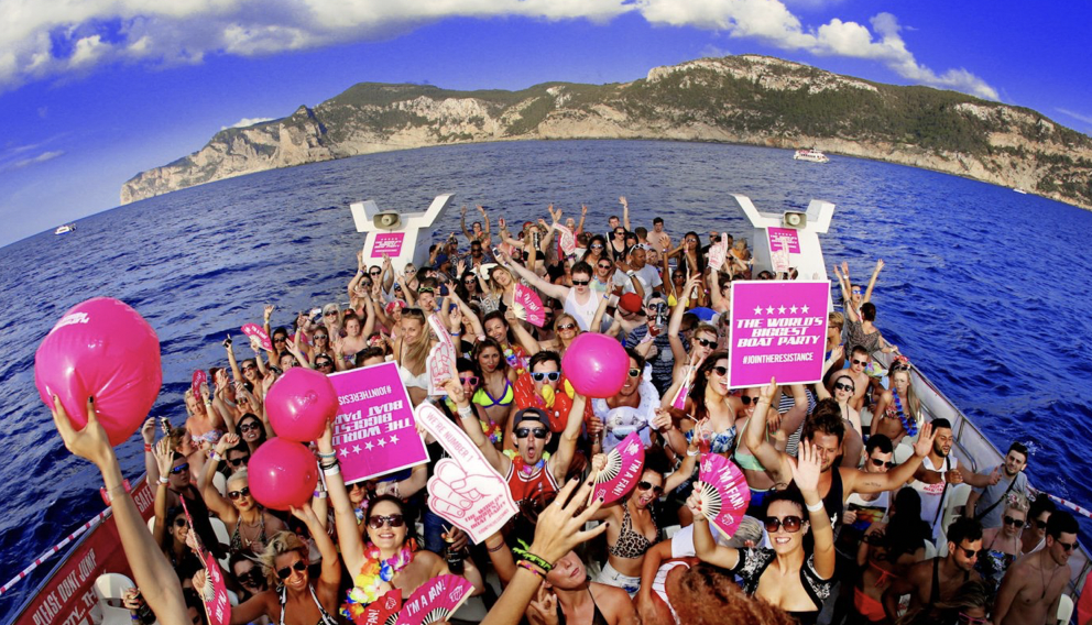 Pukka Up Boat Party in Ibiza in 2026