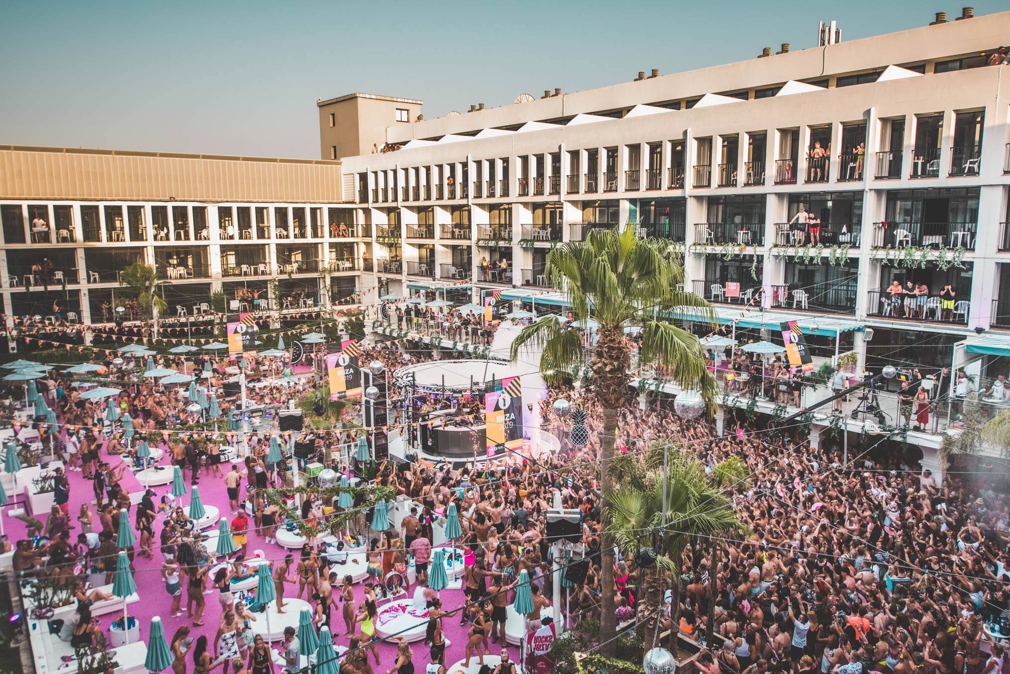 BBC1 party Ibiza rocks Hotel