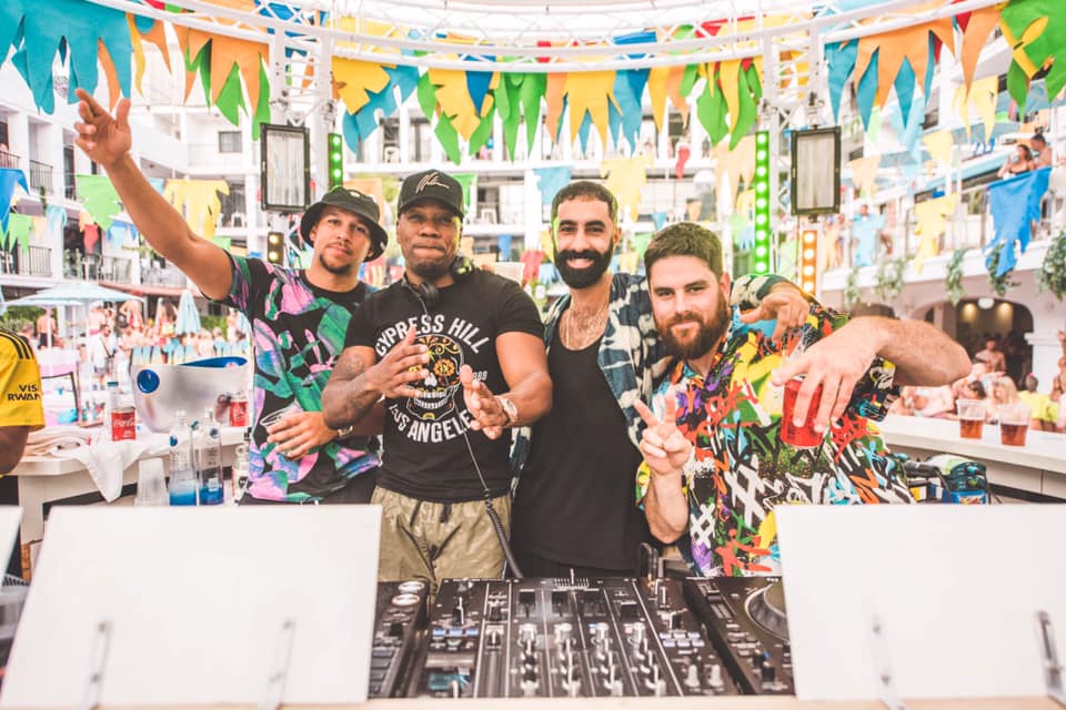 Rudimental residency pool party Ibiza rocks