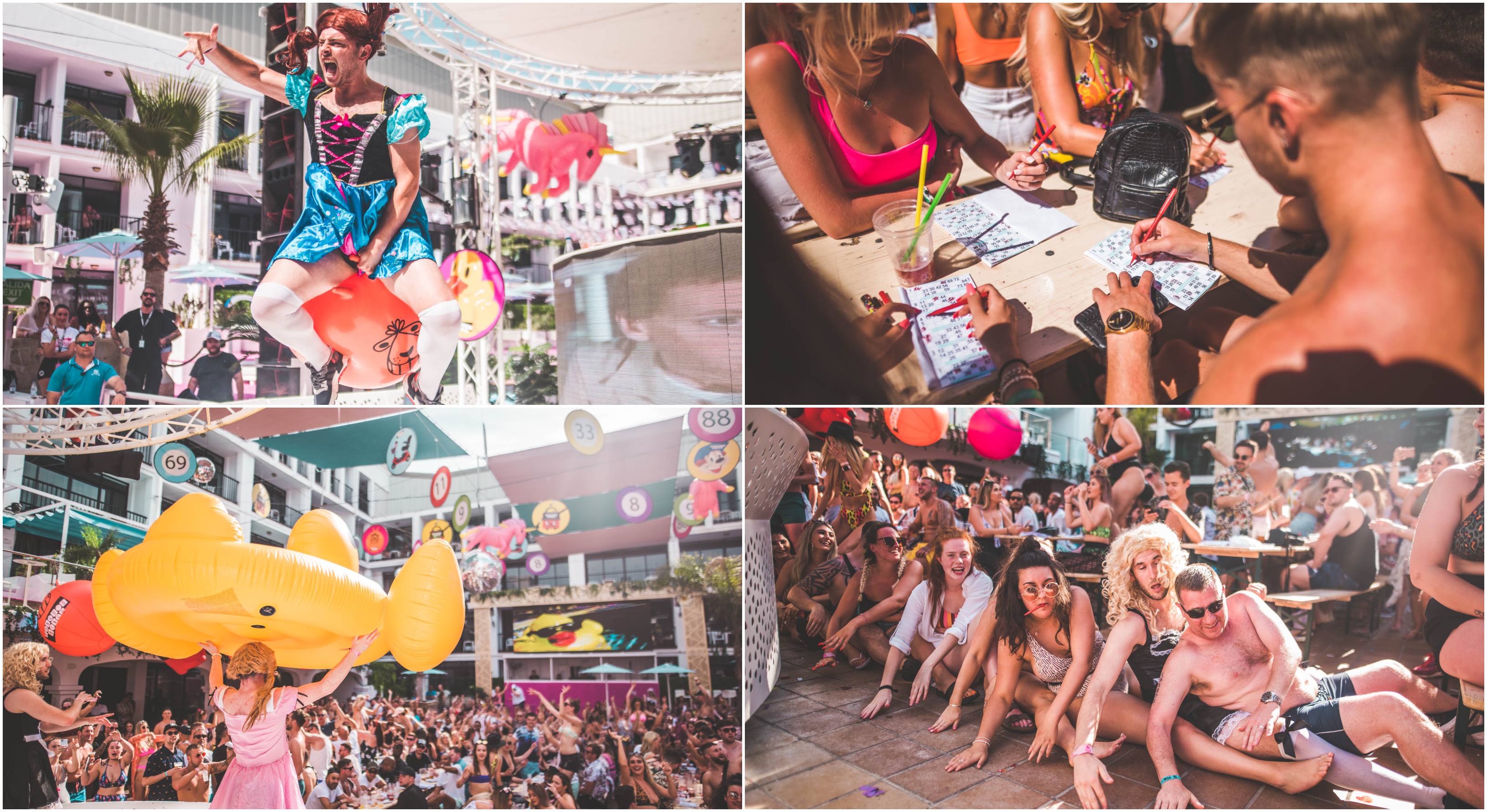 Image gallery Bongos Bingos pool party Ibiza rocks