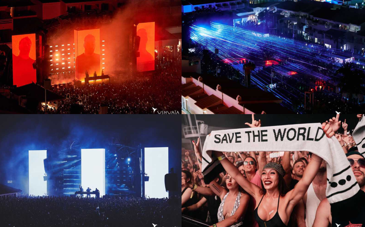Swedish House mafia come back to Ushuaia