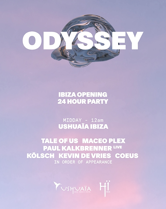 Odyssey party 2020 lineup opening party ushuaia ibiza 2020