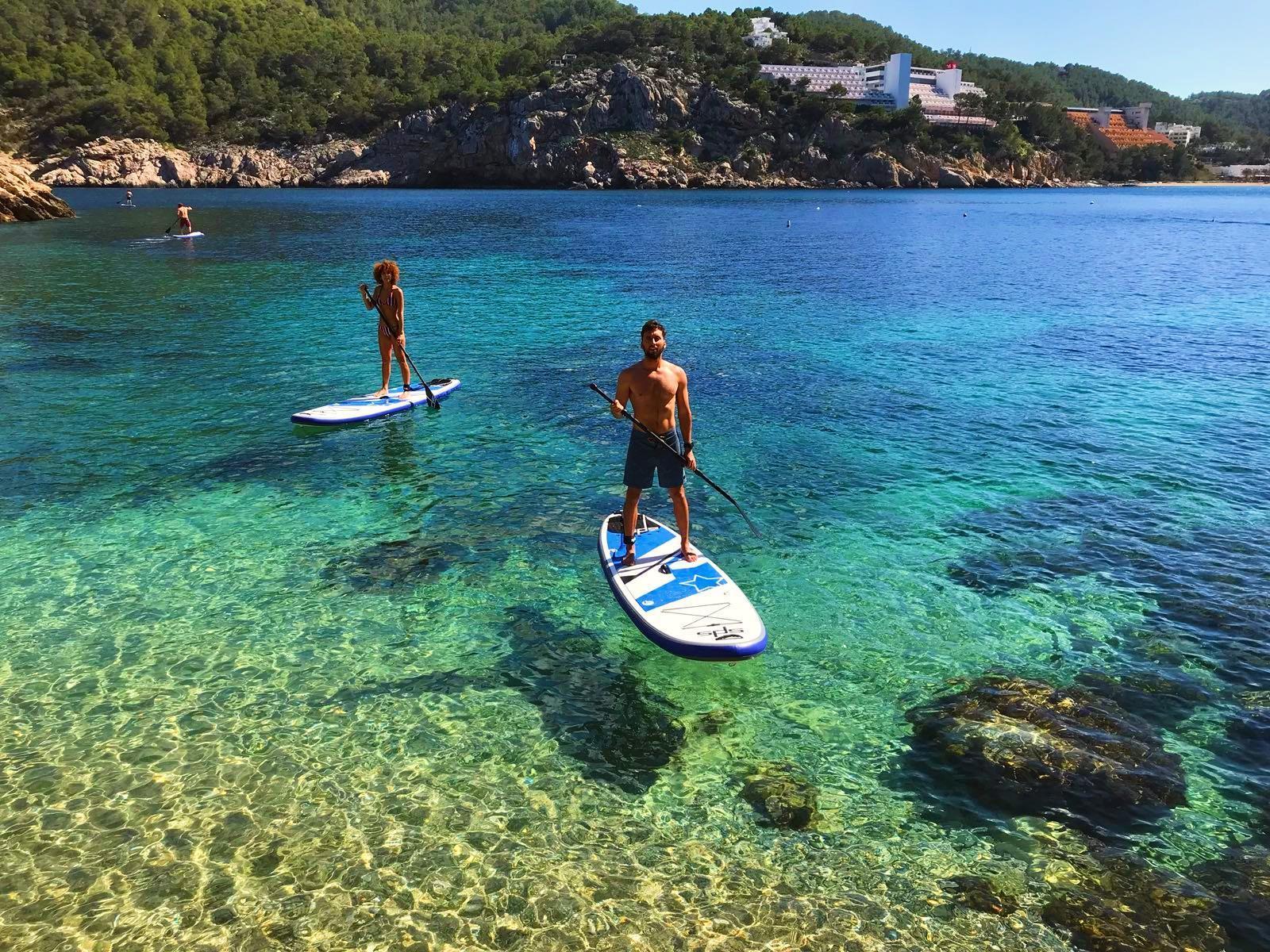 Paddle Surfing in Ibiza’s Coves