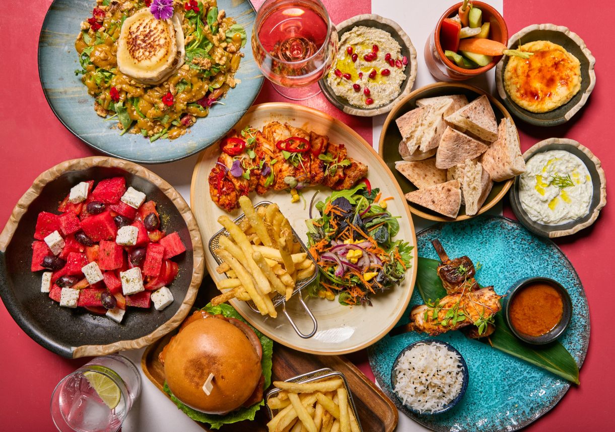 Delicious food at Bambuku Ibiza