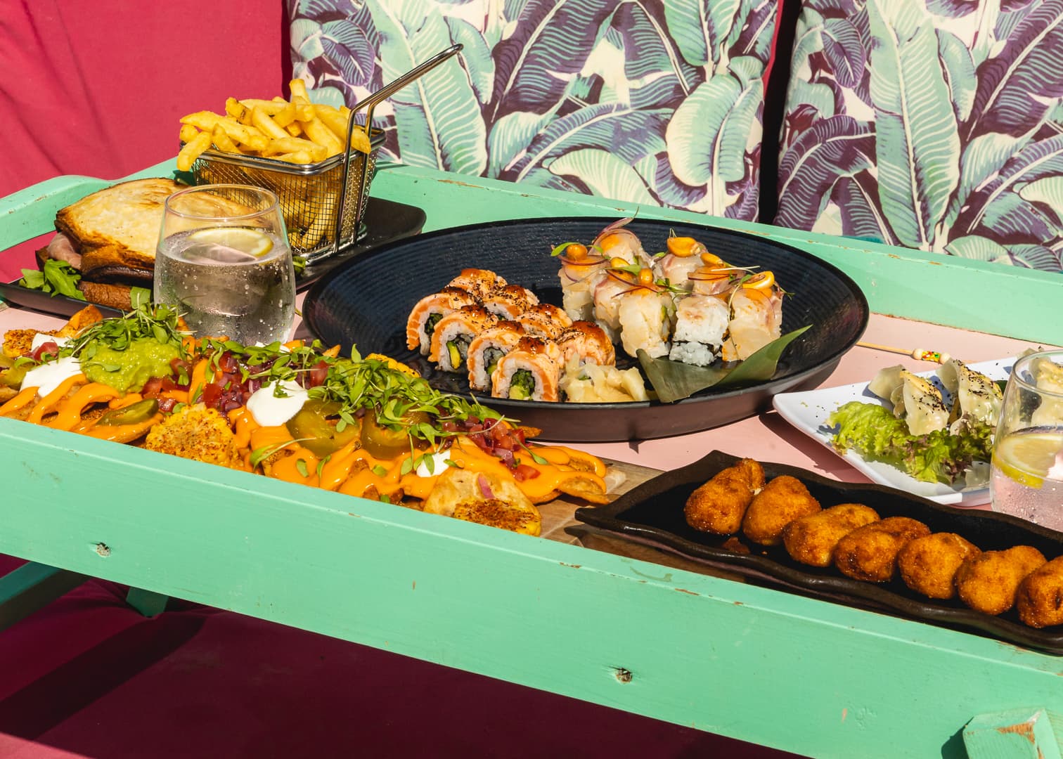Sushi and more at Bambuku Ibiza