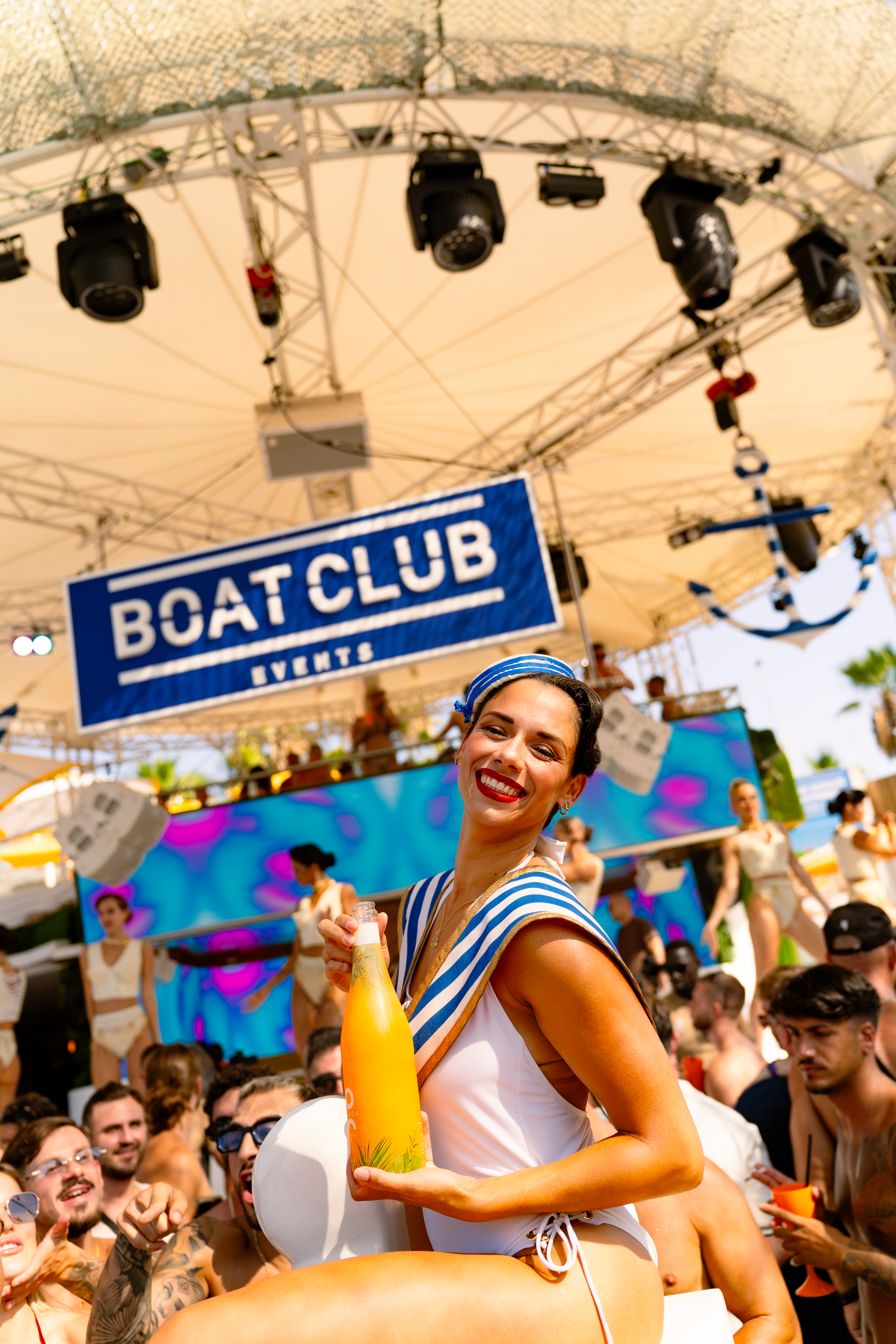 Boat Club events at O Beach Ibiza