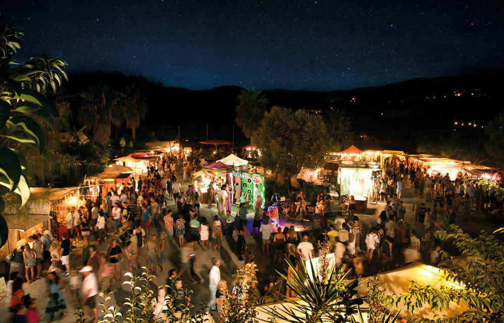 mercadillo norcturno ibiza