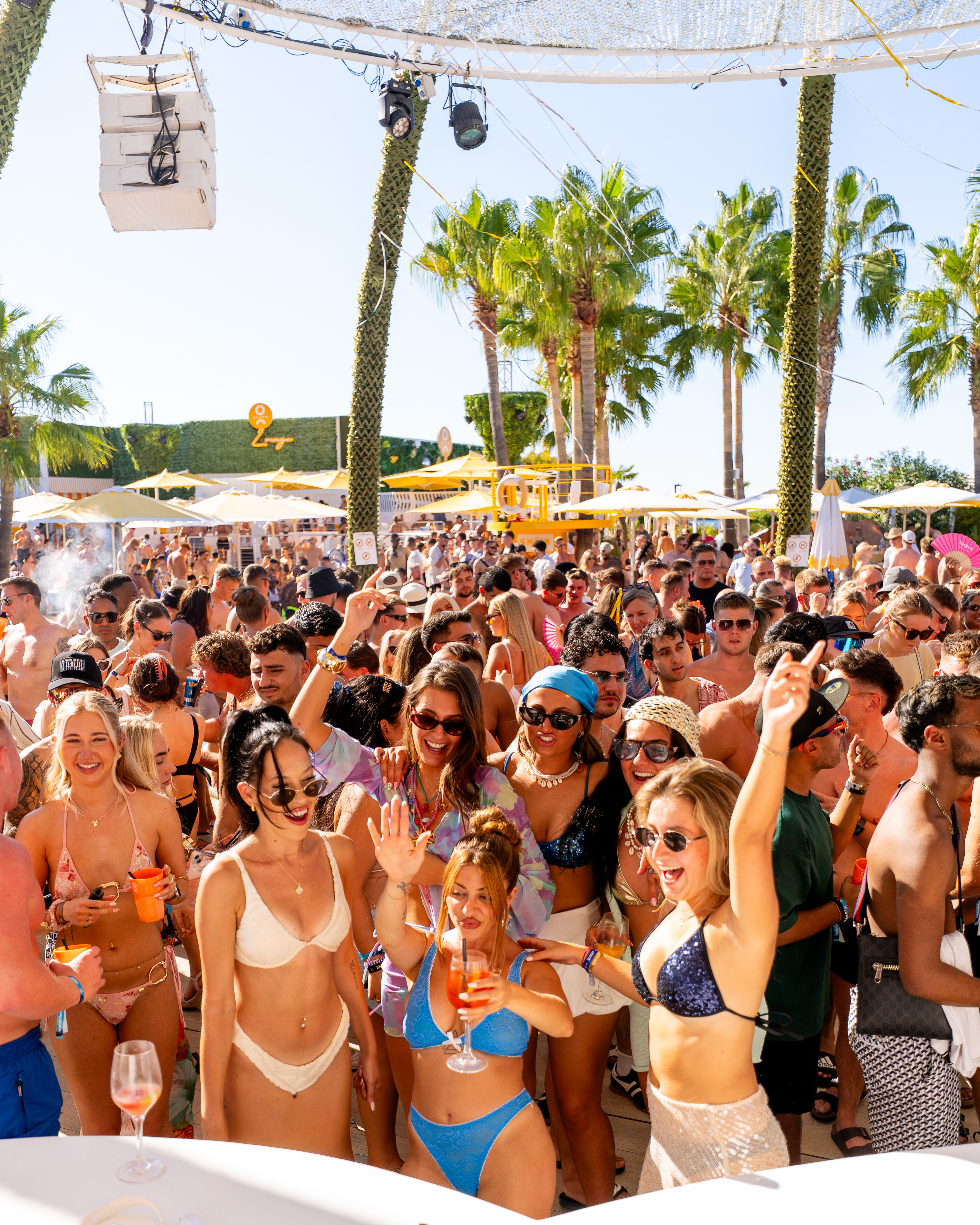 Day events at O Beach Ibiza
