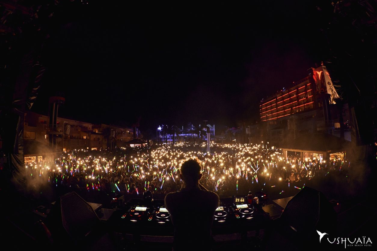 David Guetta live at Ushuaia Ibiza 2026