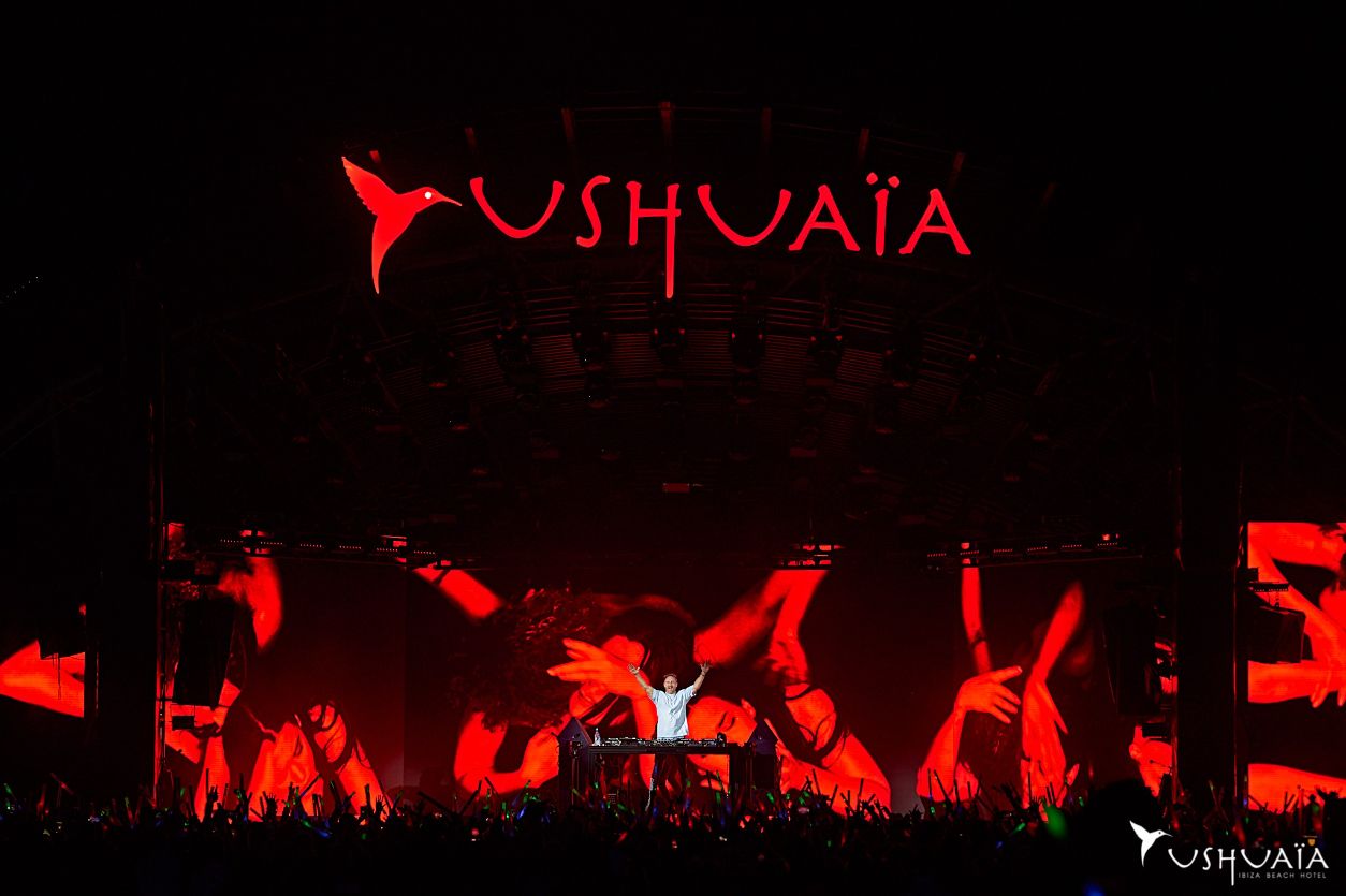David Guetta in Ushuaïa Ibiza