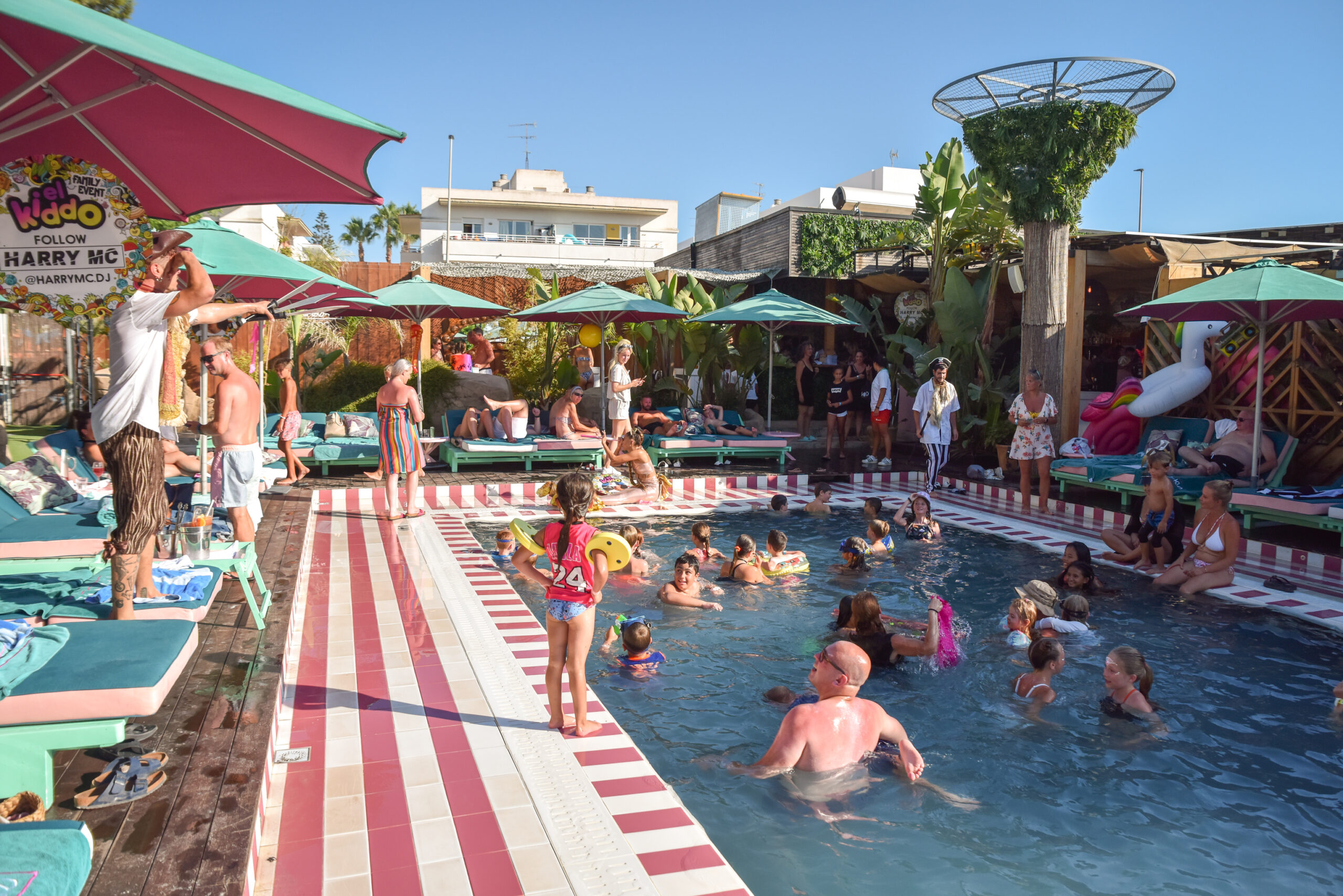 kids pool party ibiza