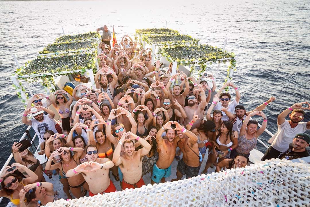 Great party on the boat