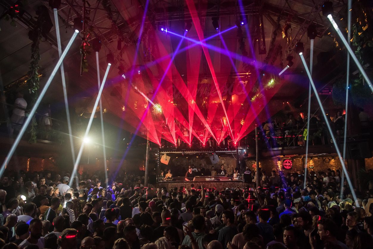 Party at Amnesia Ibiza