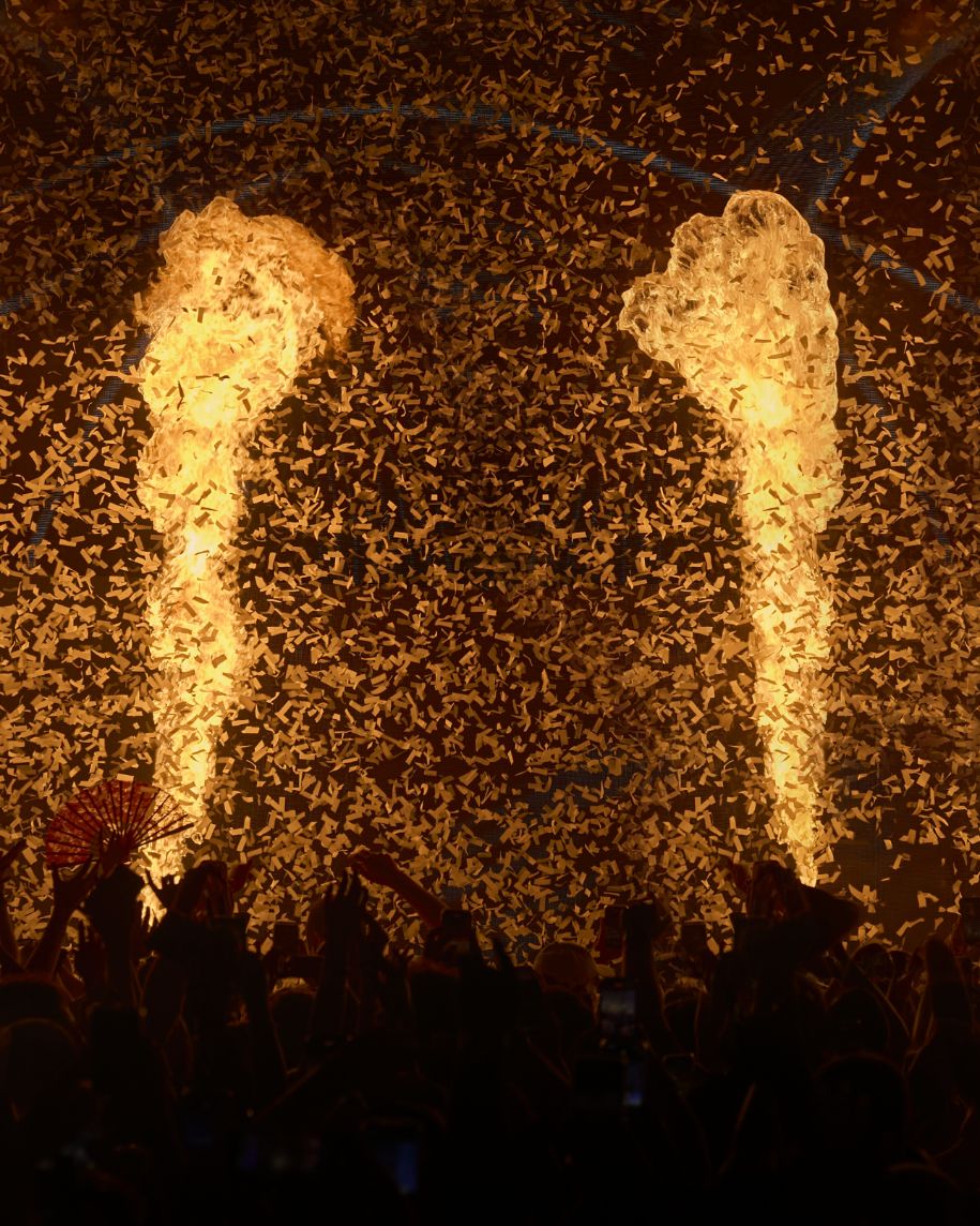 Great show at Ushuaia Ibiza