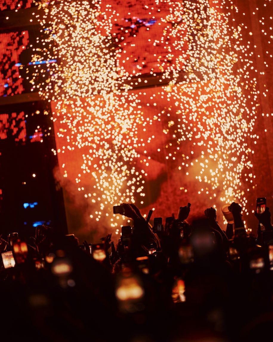 Amazing show at Ushuaia Ibiza