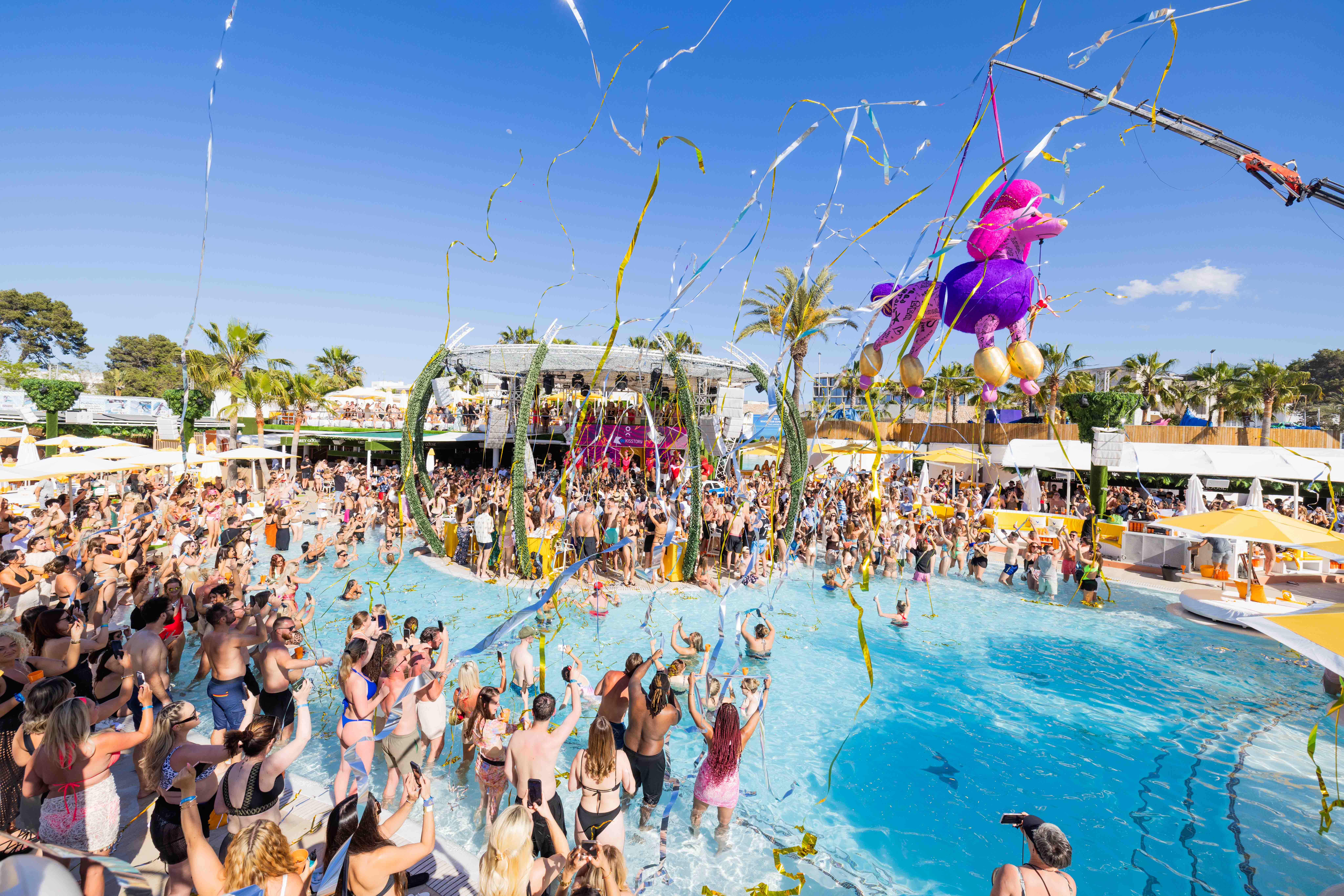 Pool at Kisstory Ibiza O Beach