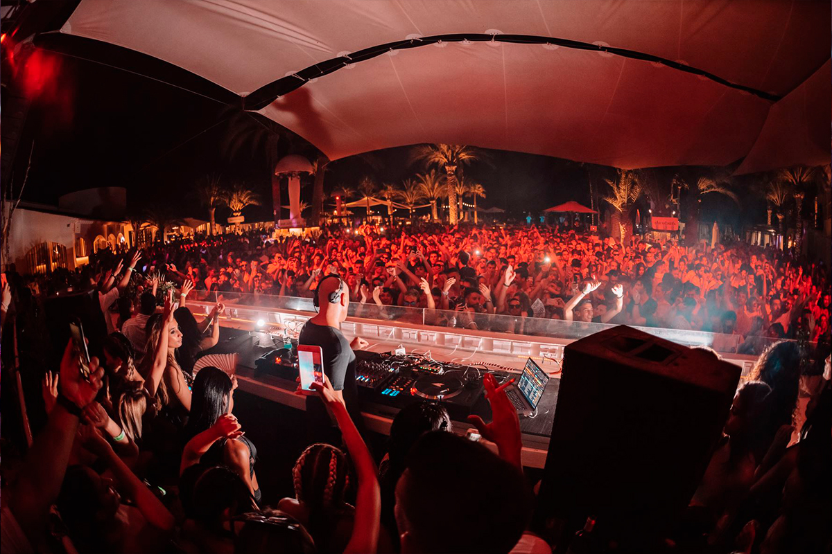 Music on Party at Destino Ibiza