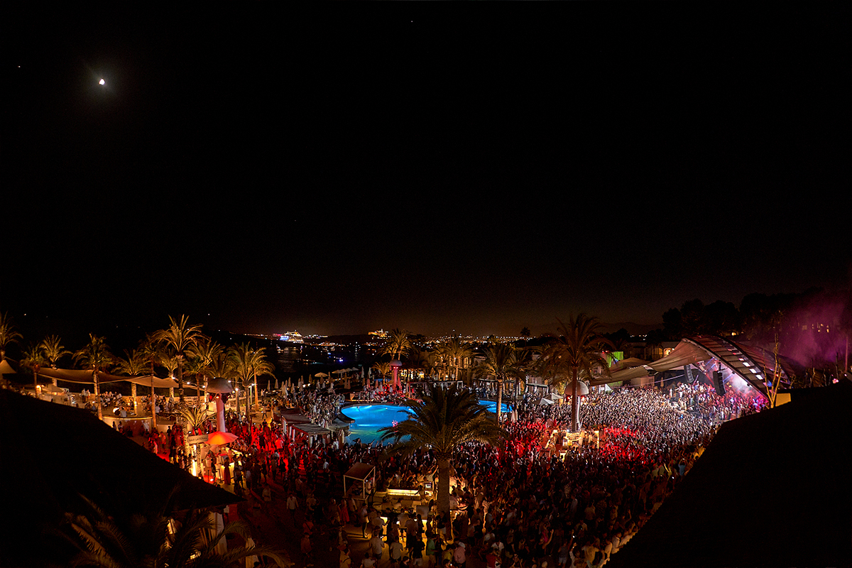 Panoramic photo of Destino Ibiza