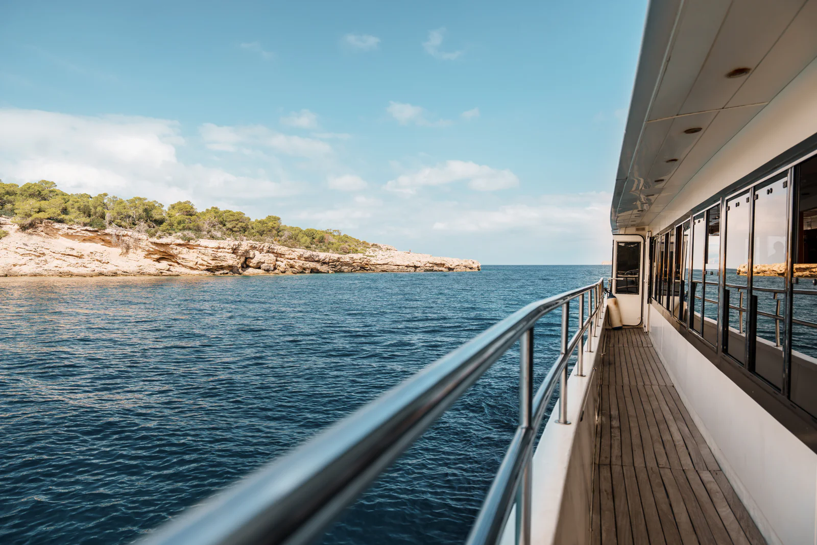 A Day In Paradise Ibiza boat