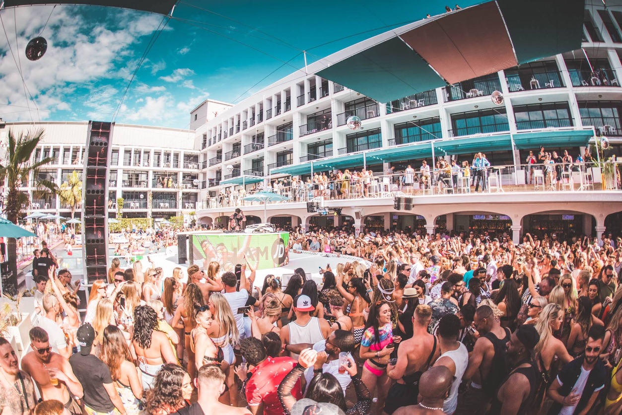 Ibiza Rocks pool party 2024