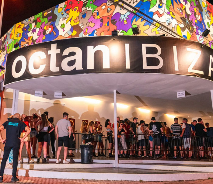 Octan Ibiza exterior, Ibiza clubbing guide