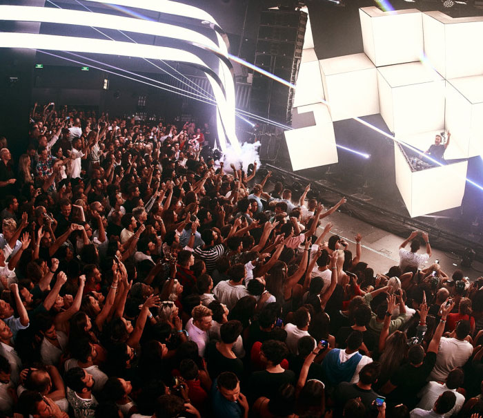 Hi Ibiza parties with david Guetta, nightclub guide Ibiza