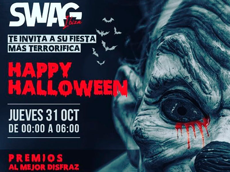 Swag Nightclub halloween Ibiza party 2019