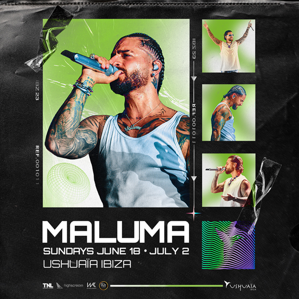 USHUAÏA IBIZA party Maluma tickets and info, party calendar Ushuaïa Ibiza club ibiza
