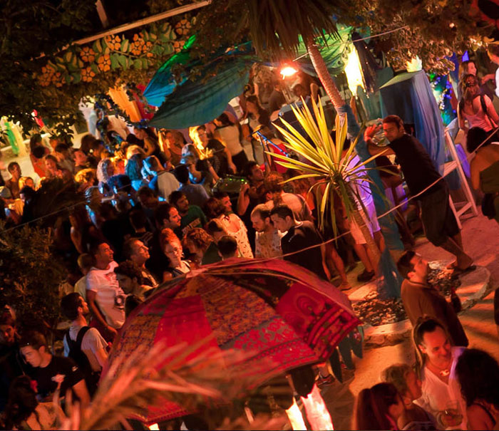 Ibiza clubs guide, las Dalias afternoon parties in Ibiza