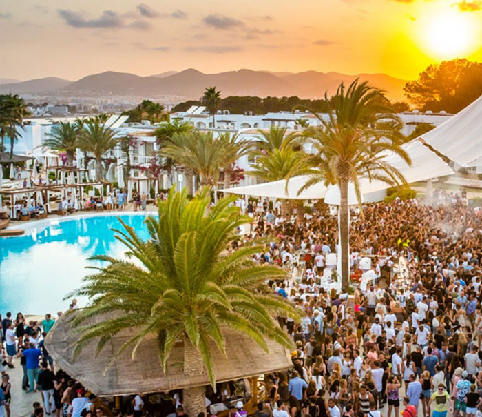 Pool party clubs Destino Ibiza calendar and tickets