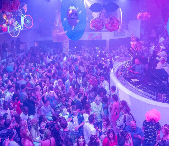Pacha Ibiza nightclub guide, flower power party