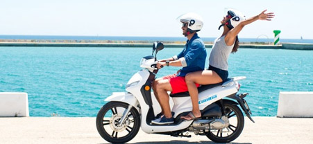 Alquiler moto formentera cooltra