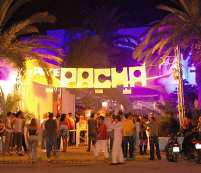 Pacha Ibiza nightclub exterior, clubbing guide Ibiza 